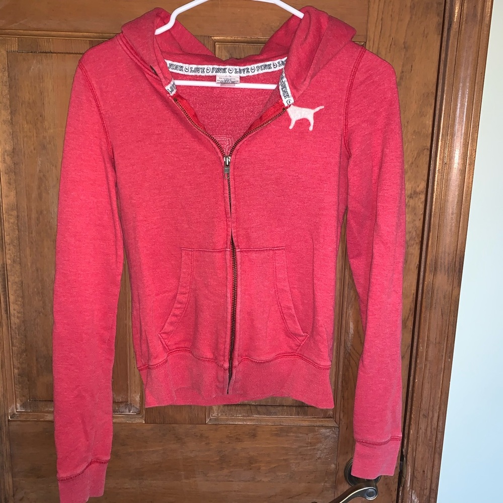 VS Pink zip up